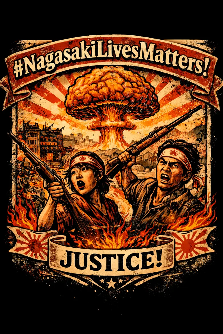 Полный принт Nagasaki Lives Matters